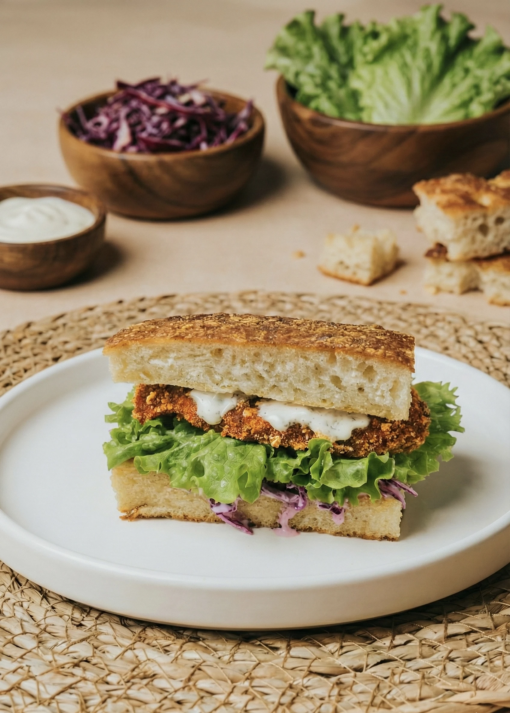 Çıtır Tavuk Sandviç